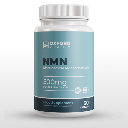 Pure NMN 500mg — Oxford Vitality, one capsule a day
