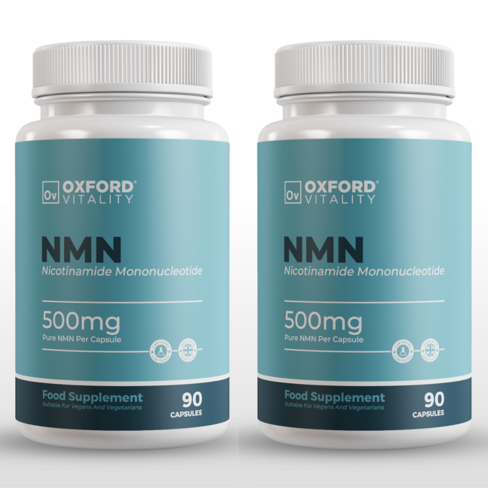 NMN Supplement 500mg by Oxford Vitality - High-Strength NMN Capsules